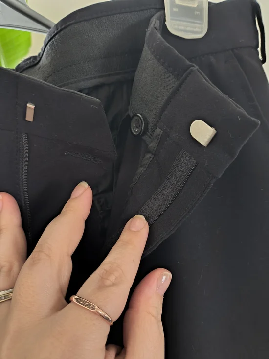 George Black Men's Dress Pants - Straight Leg - Picture 3 of 4